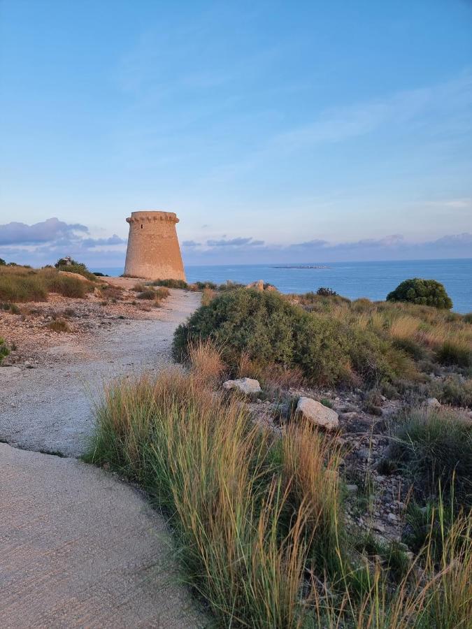 Apartement Santa Pola - 2 Bedrooms - Playa Lisa Tamarit - Airco - Parking Eksteriør bilde