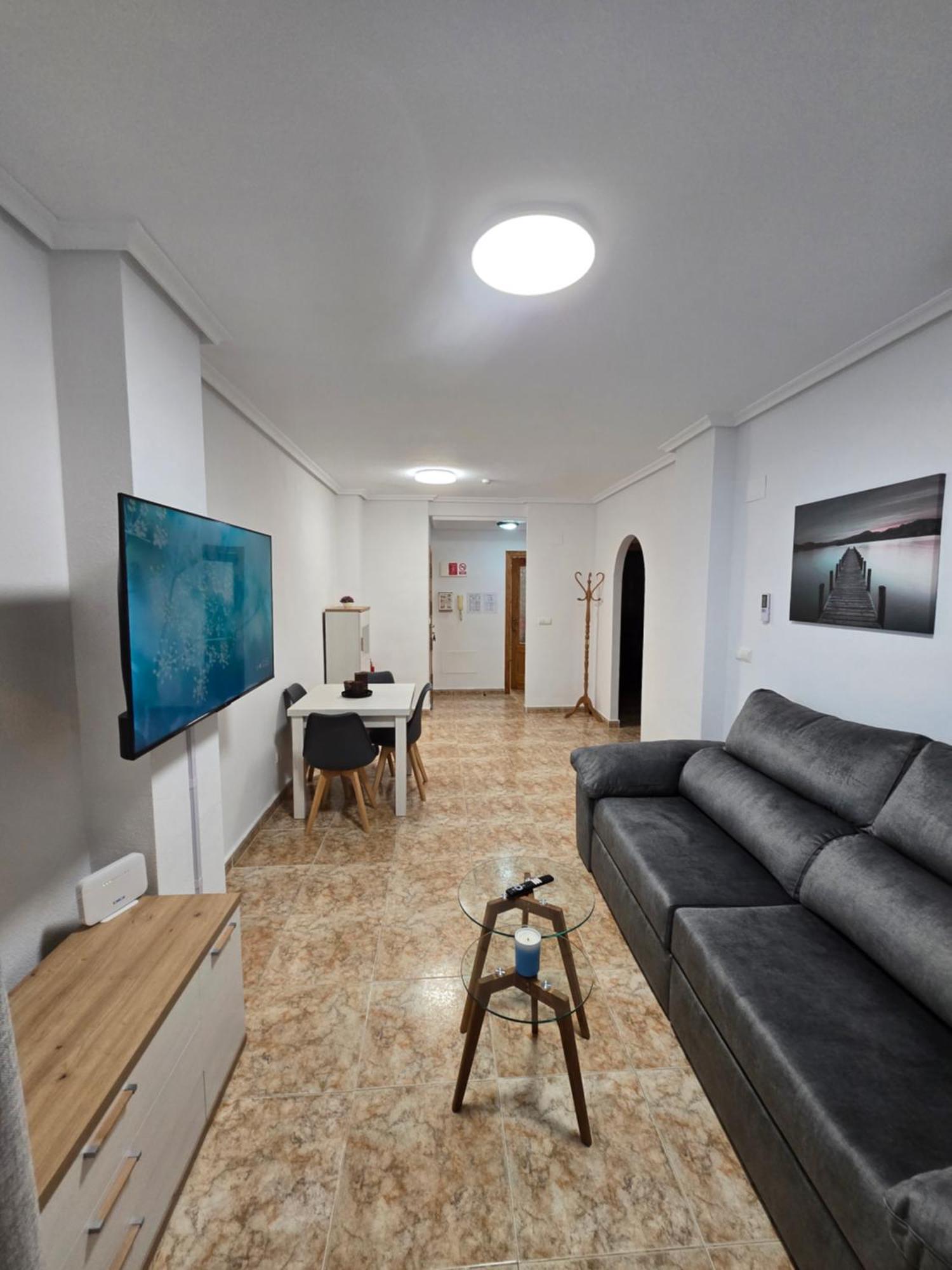 Apartement Santa Pola - 2 Bedrooms - Playa Lisa Tamarit - Airco - Parking Eksteriør bilde