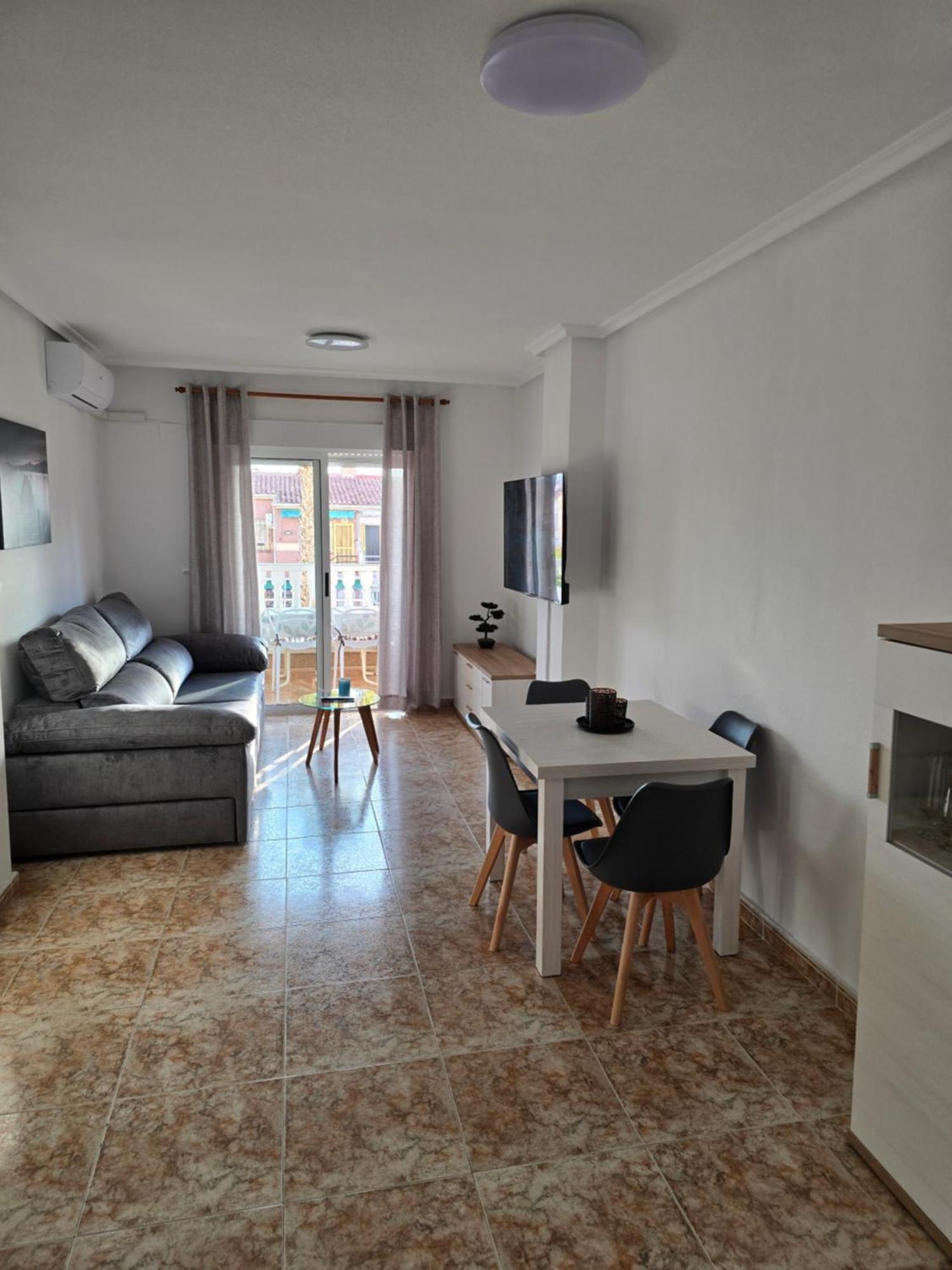 Apartement Santa Pola - 2 Bedrooms - Playa Lisa Tamarit - Airco - Parking Eksteriør bilde